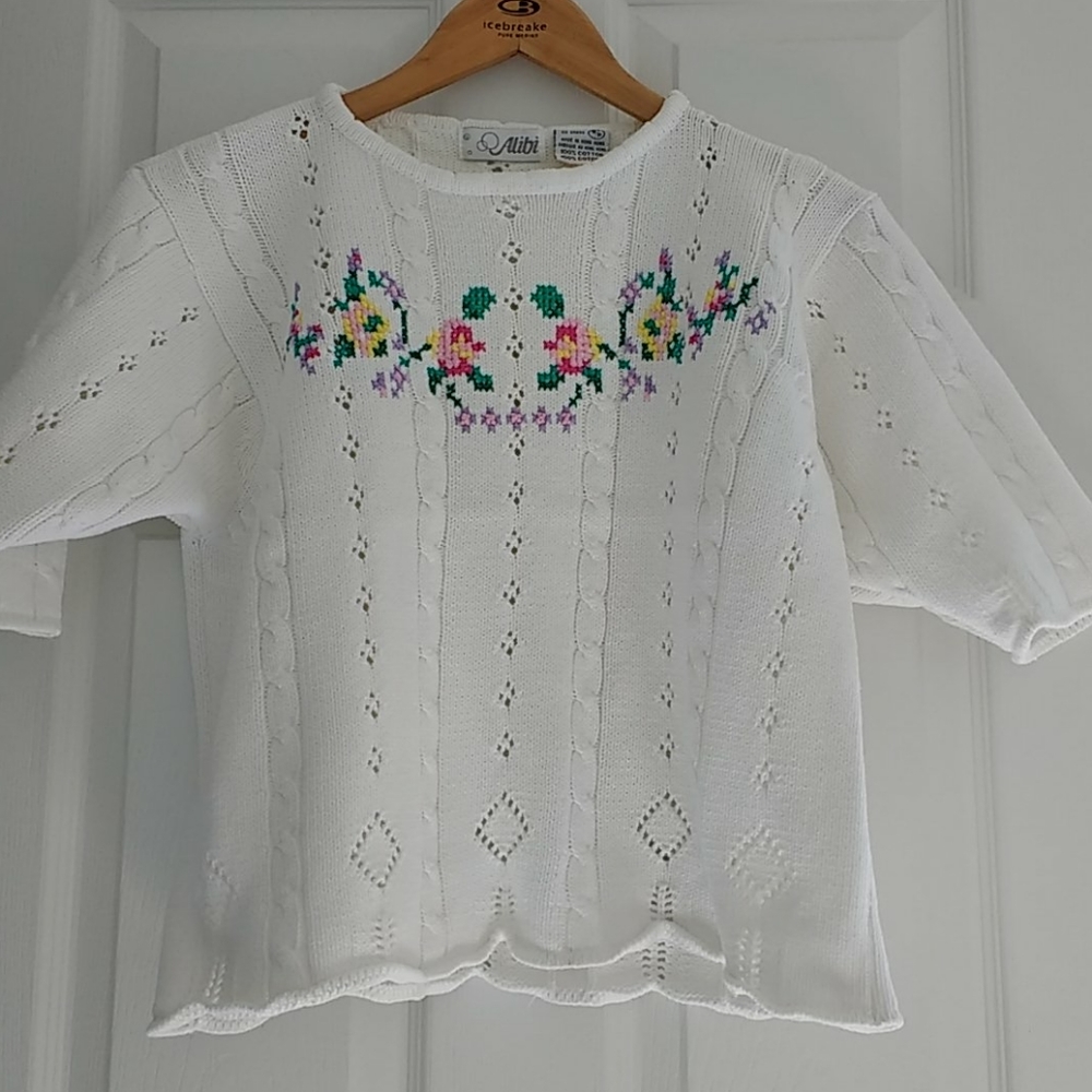 Cross stitch pattern sweater